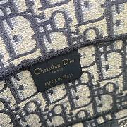 Fortok Dior Oblique Slim Saddle Pouch Blue 21x13.5x3cm - 2
