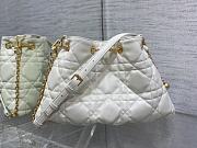 Fortok Dior Large Ammi Bag White 31x18x13cm - 1