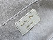 Fortok Dior Large Ammi Bag White 31x18x13cm - 6