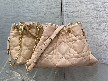 Fortok Dior Large Ammi Bag Beige 31x18x13cm