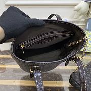 Fortok Louis Vuitton Mini Lin Petit Bucket Bag 23x15x26cm - 6