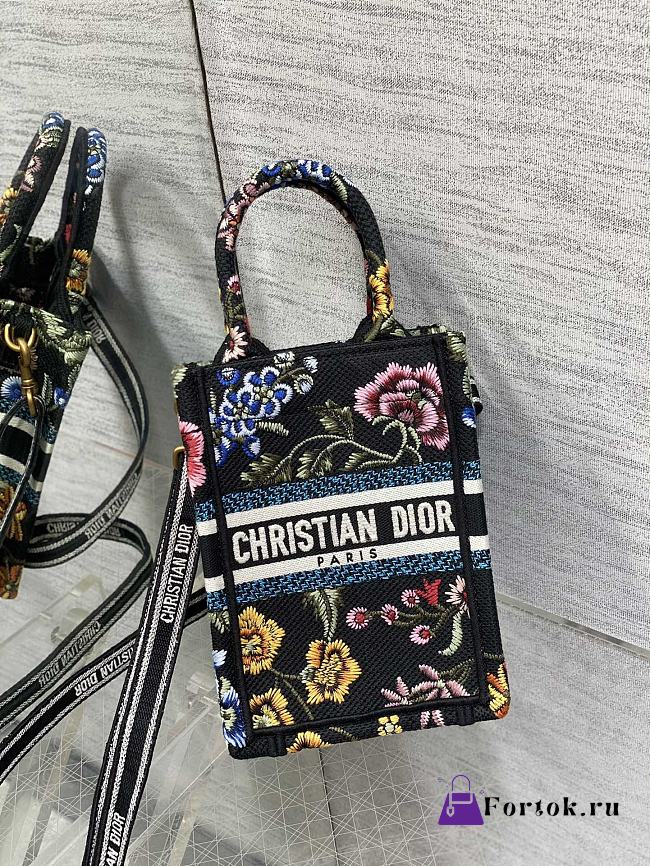 Fortok Dior Mini Book Tote Phone Bag No.1 - 1