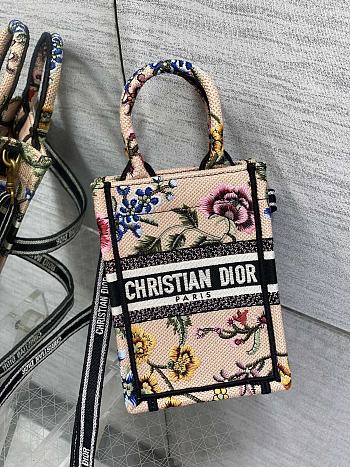 Fortok Dior Mini Book Tote Phone Bag No.3