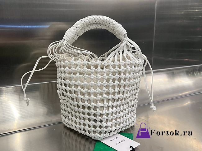 Fortok Bottega Veneta Cavallino Bag White 20x20x23cm - 1