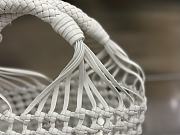 Fortok Bottega Veneta Cavallino Bag White 20x20x23cm - 6