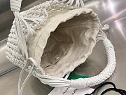 Fortok Bottega Veneta Cavallino Bag White 20x20x23cm - 4