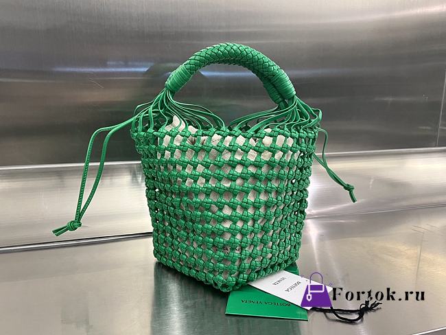 Fortok Bottega Veneta Cavallino Bag Green 20x20x23cm - 1