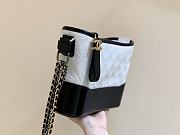 Fortok Chanel Gabrielle Bag White 15x20x8cm - 5