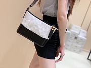 Fortok Chanel Gabrielle Bag White 15x20x8cm - 4