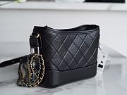 Fortok Chanel Gabrielle Bag Black 15x20x8cm - 2