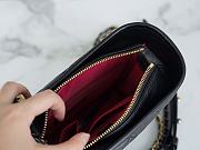 Fortok Chanel Gabrielle Bag Black 15x20x8cm - 3