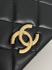 Fortok Chanel 23P Handle Bag Black AS38860340118 19x14x8cm - 4