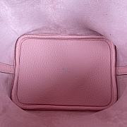 Fortok Hermes Picotin 3Q Bag Pink 18cm - 5