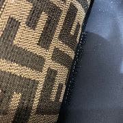 Fortok Fendi Sunshine Medium Fendace Printed FF Leather Bag 35×17×31cm - 3