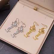 Fortok Saint Laurent Classic Stud Earrings  - 5