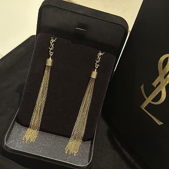 Fortok Saint Laurent Classic Tassel Earrings 