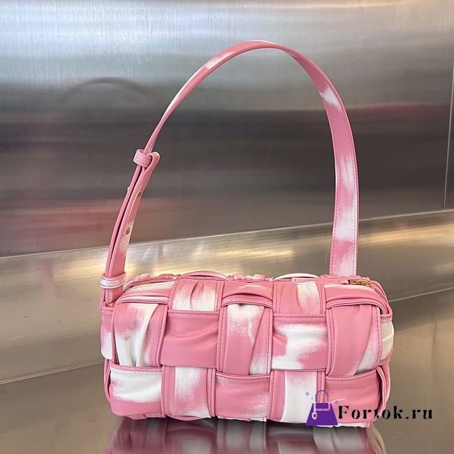 Fortok Bottega Veneta Limited Edition Brick Bag Pink 23.5x10.5x10cm   - 1