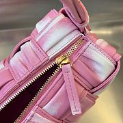 Fortok Bottega Veneta Limited Edition Brick Bag Pink 23.5x10.5x10cm   - 3