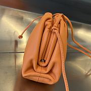 Fortok Bottega Veneta The Mini Pouch Shoulder Bag Orange 22x12x7cm - 5