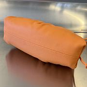 Fortok Bottega Veneta The Mini Pouch Shoulder Bag Orange 22x12x7cm - 4