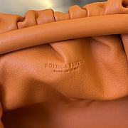 Fortok Bottega Veneta The Mini Pouch Shoulder Bag Orange 22x12x7cm - 3