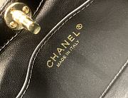 Fortok Chanel 31 HandBag Black 22x23x5.5cm - 3