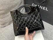 Fortok Chanel 31 HandBag Black 22x23x5.5cm - 2