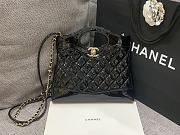 Fortok Chanel 31 HandBag Black 22x23x5.5cm - 1