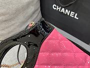 Fortok Chanel 31 HandBag Pink 22x23x5.5cm - 4