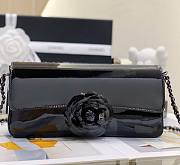 Fortok Chanel FW 23 Camellia Bag Black 22cm - 1