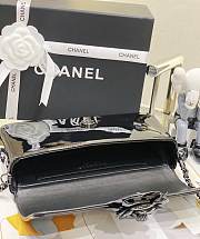 Fortok Chanel FW 23 Camellia Bag Black 22cm - 3
