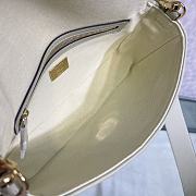 Fortok Fendi Iconic Baguette Bag Light Green 27x6x15cm - 4