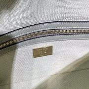 Fortok Fendi Iconic Baguette Bag Light Green 27x6x15cm - 6