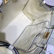 Fortok Fendi Peekaboo X-Tote Bag Light Green 41x29.5x16cm - 6