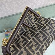 Fortok Fendi First Classic FF Fabric Bag 26x18x9.5cm - 2