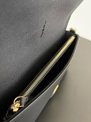 Fortok Fendi Graphy Chain Bag Black 22x5x11cm - 2