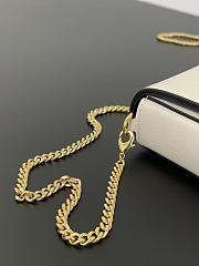 Fortok Fendi Graphy Chain Bag White 22x5x11cm - 6
