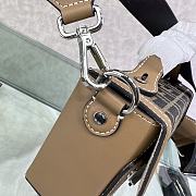Fortok Crossbody Baguette Bag Soft Trunk 23x6.5x13cm - 6