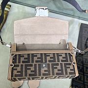 Fortok Crossbody Baguette Bag Soft Trunk 23x6.5x13cm - 4