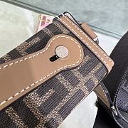 Fortok Crossbody Baguette Bag Soft Trunk 23x6.5x13cm - 2