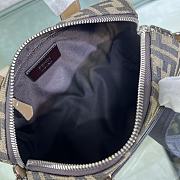 Fortok Fendi O'lock Canvas Tote Bag 21.5x13x13cm - 5