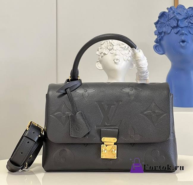 Louis Vuitton Madeleine MM Black M45976 30x19.5x11cm - 1