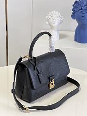 Louis Vuitton Madeleine MM Black M45976 30x19.5x11cm - 5