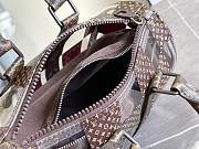 Fortok Louis Vuitton Keepall Bandoulière 25 Monogram Macassar Canvas Bag - 4