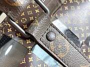 Fortok Louis Vuitton Keepall Bandoulière 25 Monogram Macassar Canvas Bag - 2