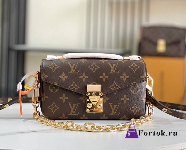 Fortok Louis Vuitton Pochette Métis East West Bag 21.5x13.5x6cm - 1