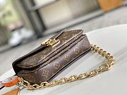 Fortok Louis Vuitton Pochette Métis East West Bag 21.5x13.5x6cm - 2