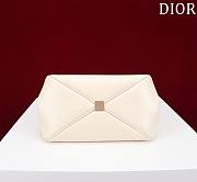 Fortok Dior Small Key Bag White 22x12x12cm - 6