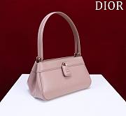 Fortok Dior Small Key Bag Pink 22x12x12cm - 6