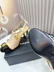 Fortok Chanel 23 Heels Beige - 4